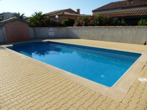 Maison de 2 chambres avec piscine partagee jardin amenage et wifi a Sainte Marie la Mer